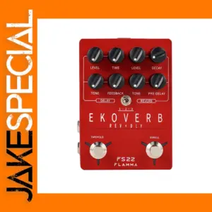 FLAMMA FS22 Dual Reverb Delay Pedal