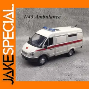 1/43 Scale Diecast Liaz Ambulance Model Car