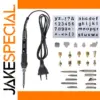 JCD 80W Engraving & Soldering Pen Kit for Wood Burning