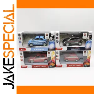 1:43 Fiat Nuova 500 Vintage Police Toy Model