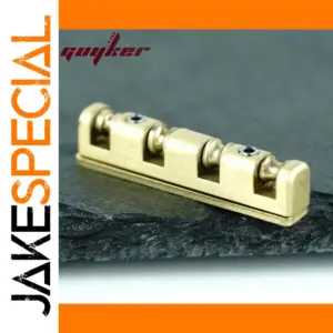 Brass Roller Guitar Nut for 4 String Bass