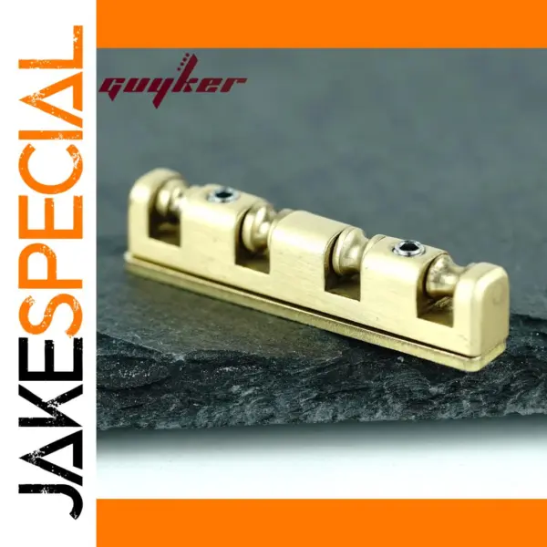 Brass Roller Guitar Nut for 4 String Bass