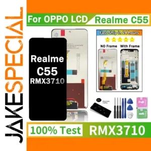 6.72 inches Tested LCD Screen for OPPO Realme C55 RMX3710