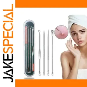 4PCS Stainless Steel Blackhead Remover Set