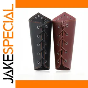 Faux Leather Arm Armor Cuff for Men