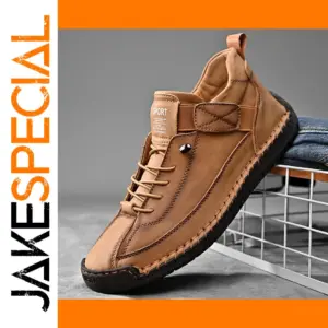 Casual Slip-On Leather Loafers for Men