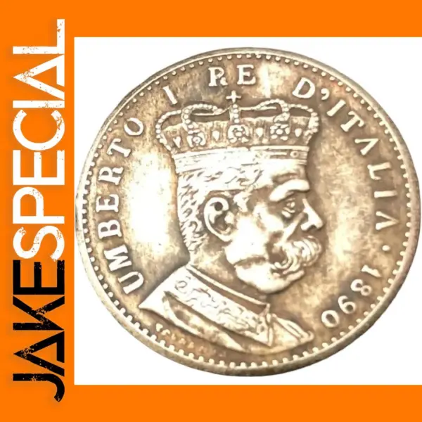 1890 Eritrea 1 Lira Coin Replica