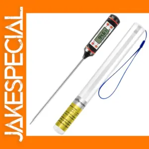 Digital Probe Kitchen Thermometer with LCD Display