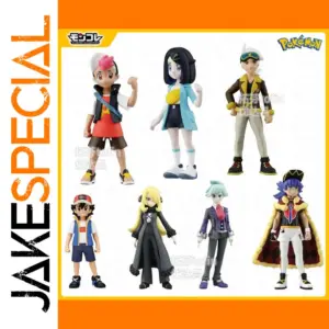 Pokemon Trainer Ash and Friends Vinyl Dolls