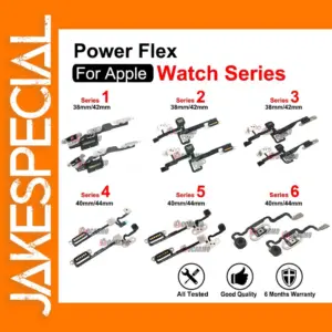 Power On/Off Microphone Flex Cable for Apple Watch Series