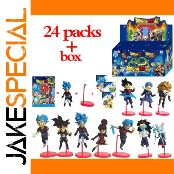 Dragon Ball Super Saiyan Figures Blind Box Set