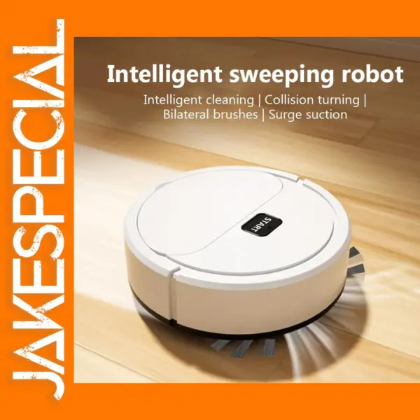Intelligent 3in1 Mini Vacuum Cleaning Robot