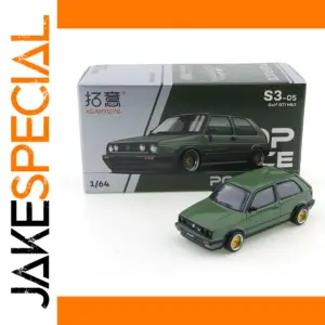 1/64 Scale Green Volkswagen Golf GTI Model