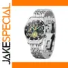 Luxury Quartz Men's Watch with Calendar Feature