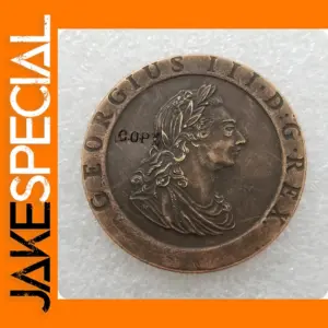 1797 UK Penny Coin Replica for Collectors