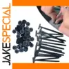 Nylon Cable Tie Buckle Pins Set of 50