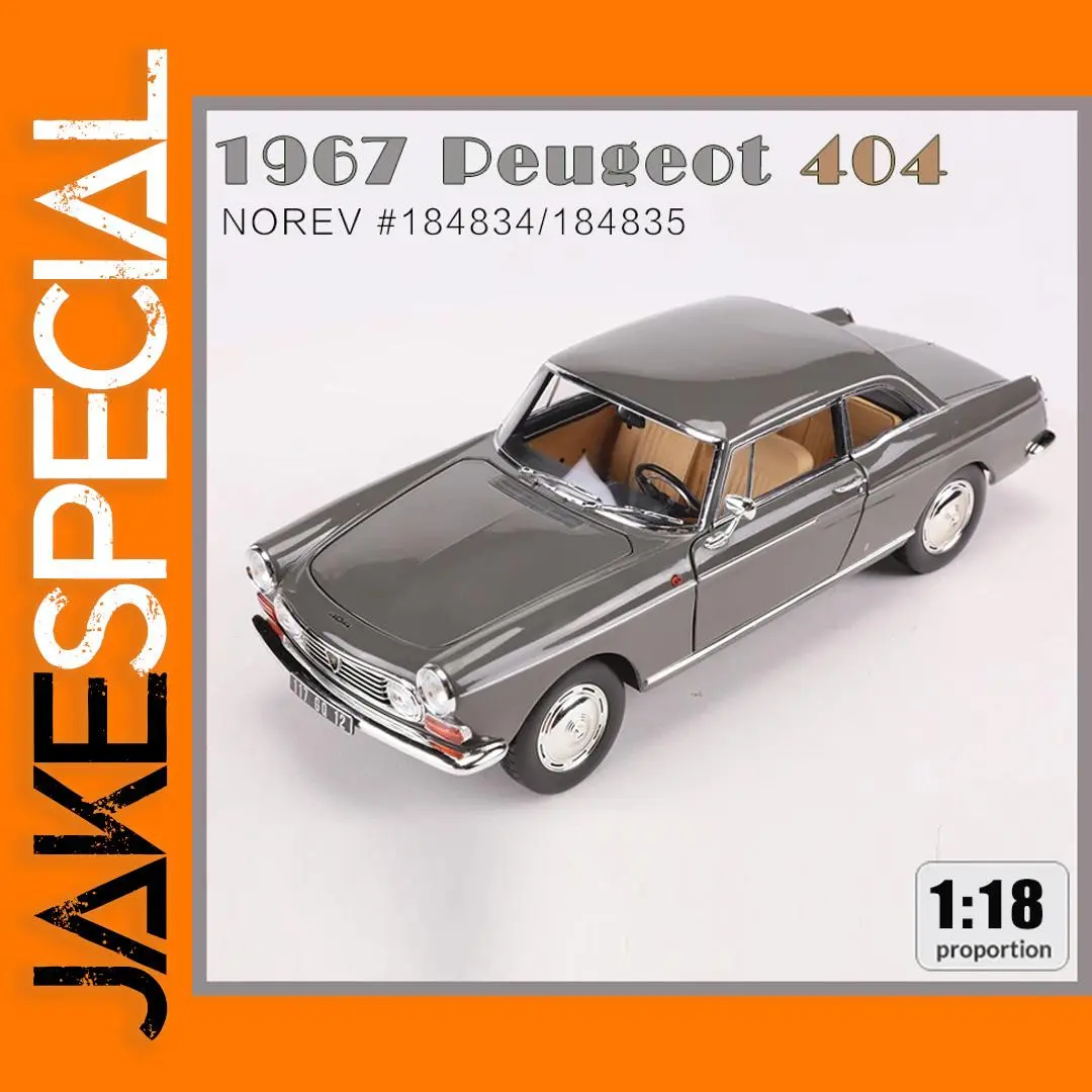 NOREV 1:18 1967 Peugeot 404 Convertible Model 1 NOREV 1:18 1967 Peugeot 404 Convertible Model