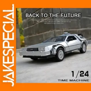 Welly 1:24 DeLorean Time Machine Model Car