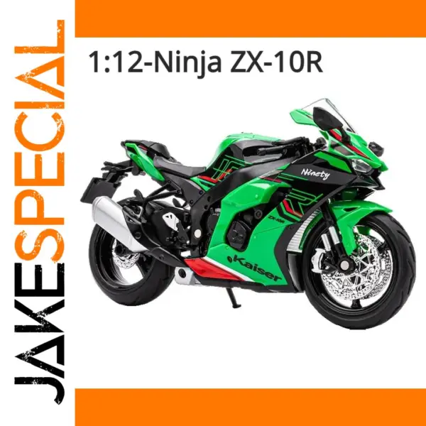 1:12 Kawasaki Ninja ZX-10R Diecast Toy Model