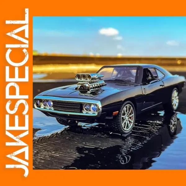 1970 Dodge Charger Diecast Model Car 1:24