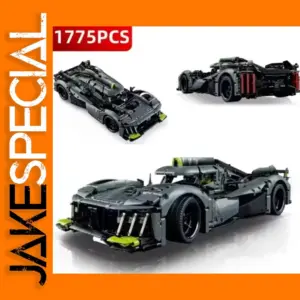 1775pcs Hyper Car Assembly Brick Set 24H Blocks Model Kids Adults