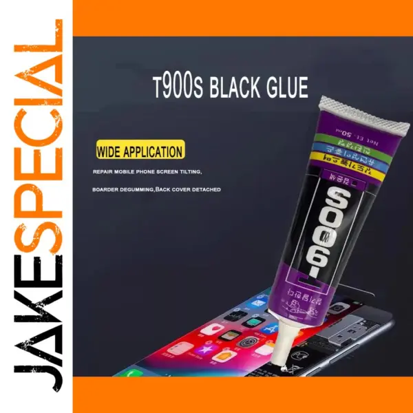 T900S Black Adhesive Glue for Devices 15/50/110ml