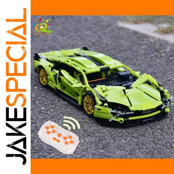 Racing Car Building Blocks Set 1280PCS