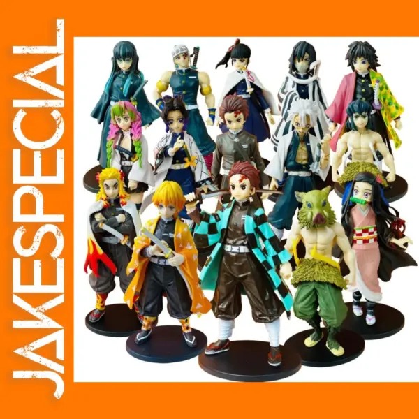 Demon Slayer PVC Action Figures - Shinobu & Nezuko