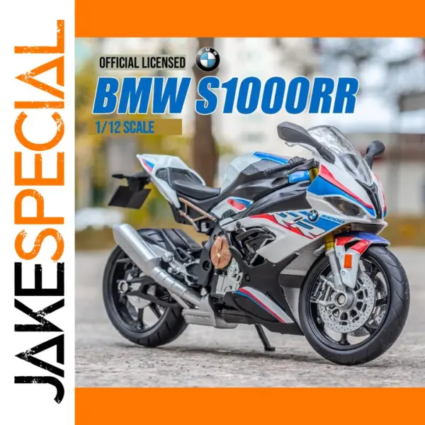 1/12 BMW S1000RR Diecast Mini Motorcycle Collection