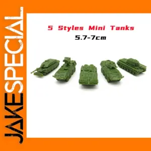 5pcs Mini Tank Assembly Model Set