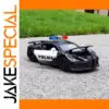 1:32 DIVO Police Car Toy Model with Lights