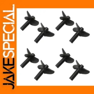 4 Pairs 26mm 3-Blade Propellers for RC Boats