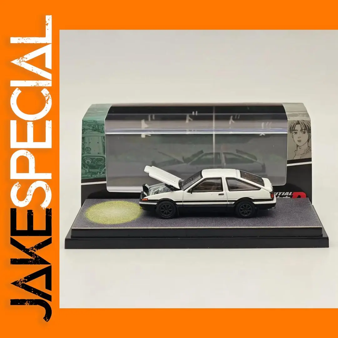 Hobby Japan 1/64 AE86 Initial D Diecast Car 1 Hobby Japan 1/64 AE86 Initial D Diecast Car