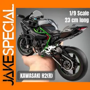 Kawasaki H2R Ninja 1/9 Scale Diecast Motorcycle