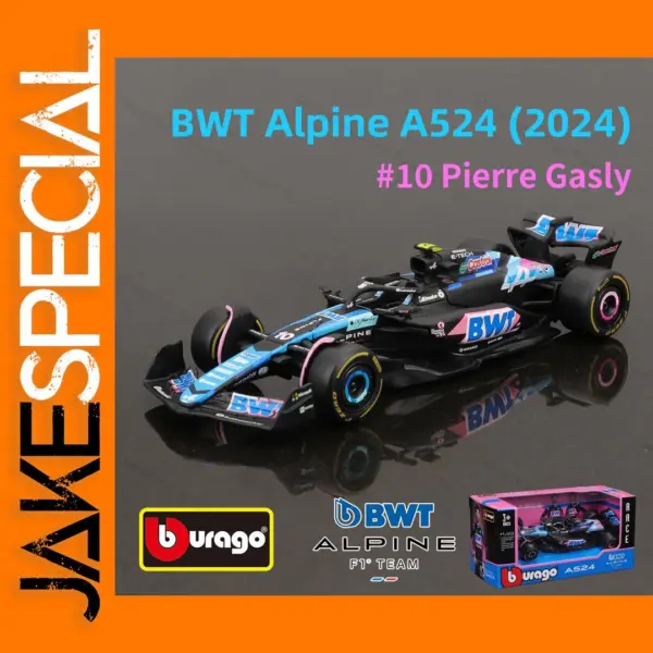 Bburago 1:43 BWT Alpine A524 Diecast Model Car