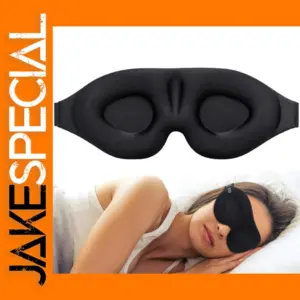 3D Contoured Eye Mask for Sleep