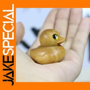 Wooden Cartoon Duckling Home Decor Figurine