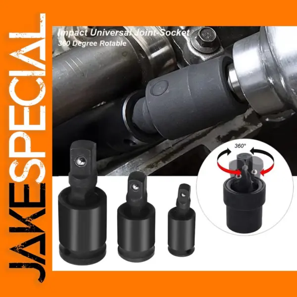 360-Degree Universal Joint Swivel Socket Set