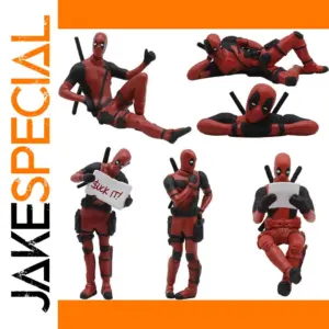 Cute Deadpool Vinyl Figure for Desk Decor