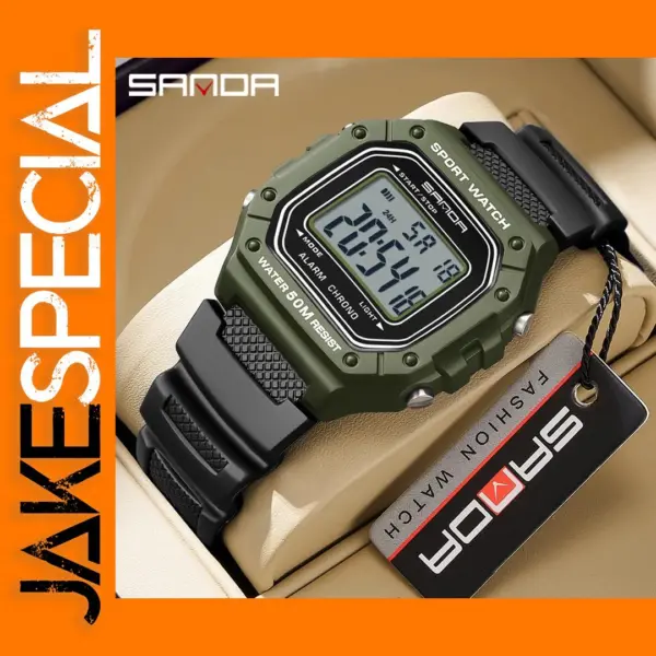 SANDA 2156 Men's Waterproof Sports Watch