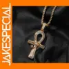 Eye of Horus Cross Pendant Necklace