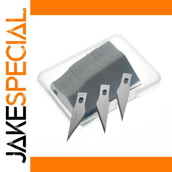 100 Stainless Steel Replacement Knife Blades