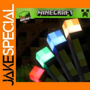 Minecraft LED Brownstone Torch Light