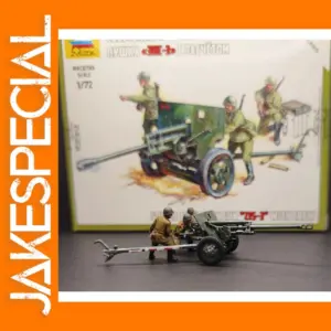 1:72 Scale 3 Pcs Soviet ZIS-3 Artillery Set