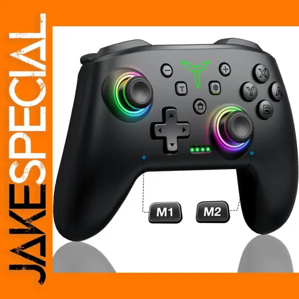 Wireless Bluetooth Game Controller for Switch/PC