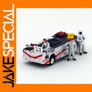 1/72 U.S. Navy Fire Truck with Crew Set