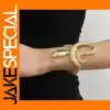 Gothic Snake-Shaped Cuff Bracelet for Everyone
