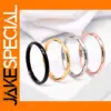 2mm Stainless Steel Stackable Ring in Multiple Colors