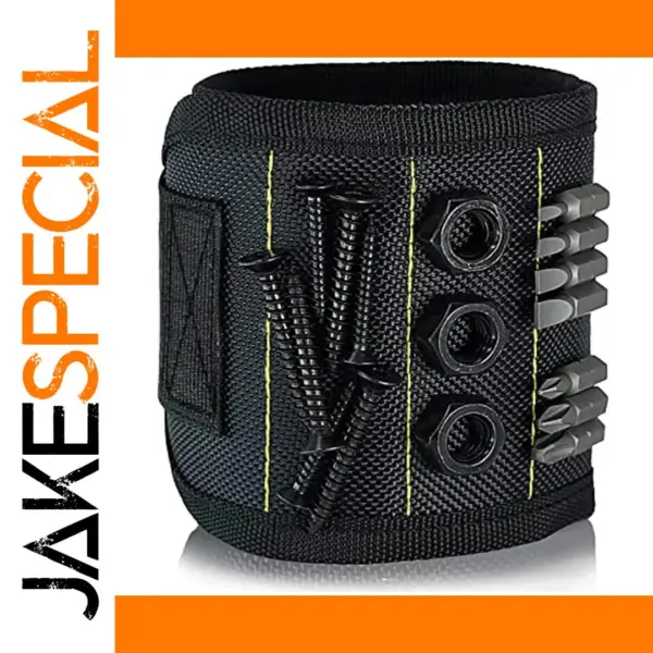 Magnetic Wrist Strap for Tools and Accessories