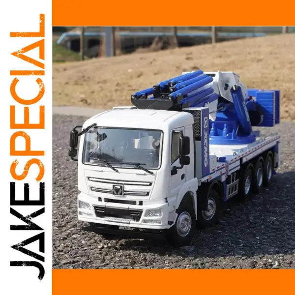 1:35 Scale Heavy Crane Diecast Model Vehicle